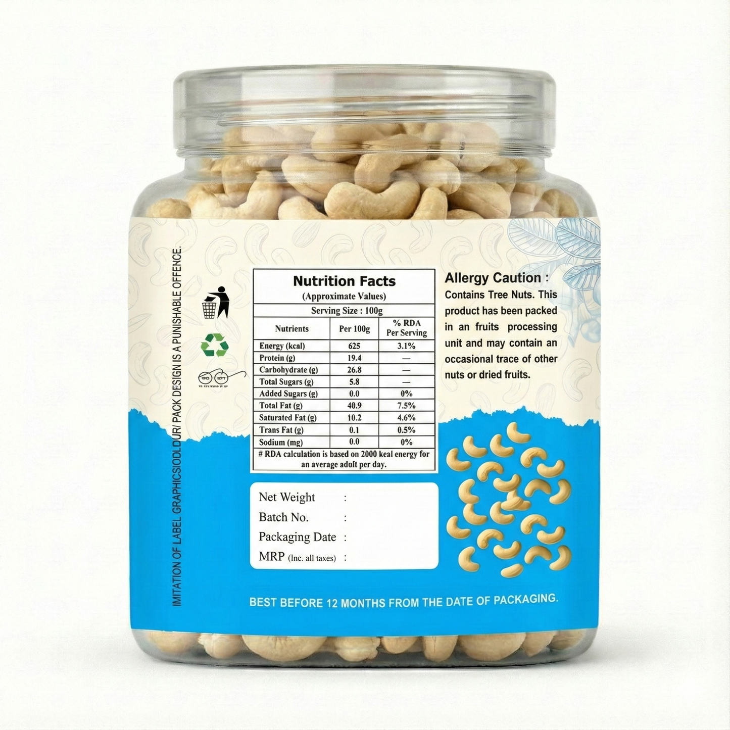 Rapily Premium Cashews