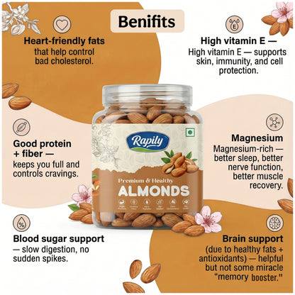 Rapily Premium Almonds